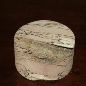 Image of a spalted beech wood turning blank 111